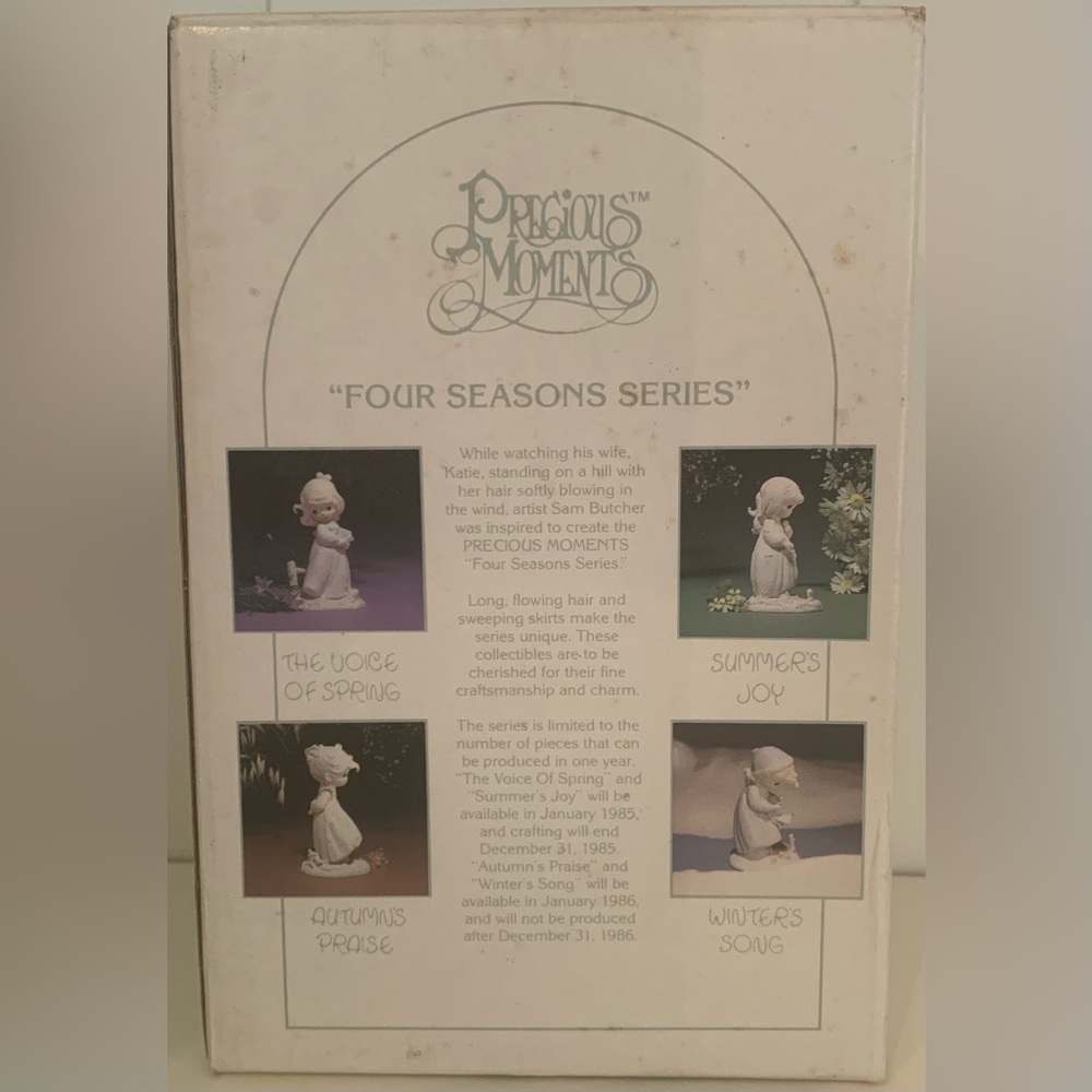 Precious Moments Winters Song
1984 Enesco - Picture 7 of 7